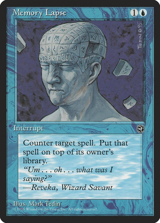 Image for Memory Lapse (32) (Homelands) - Magic: The Gathering