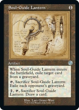 Image for Soul-Guide Lantern (Schematic) (117) (The Brothers' War: Retro Frame Artifacts) - Magic: The Gathering