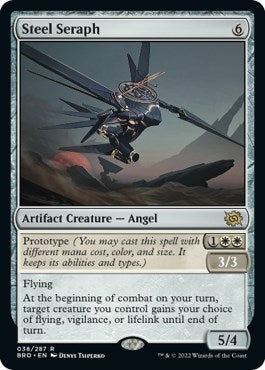 Image for Steel Seraph (38) (The Brothers' War) - Magic: The Gathering