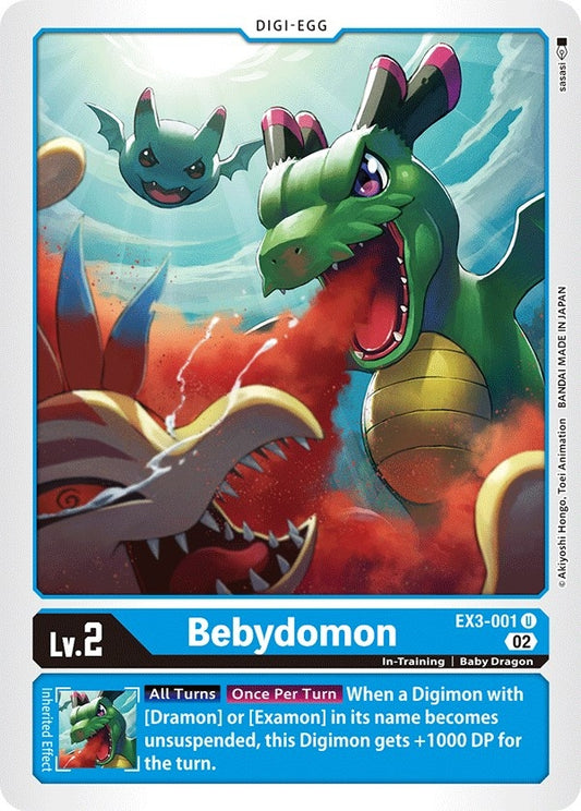 Image for Bebydomon (EX3-001 U) (Draconic Roar) - Digimon Card Game