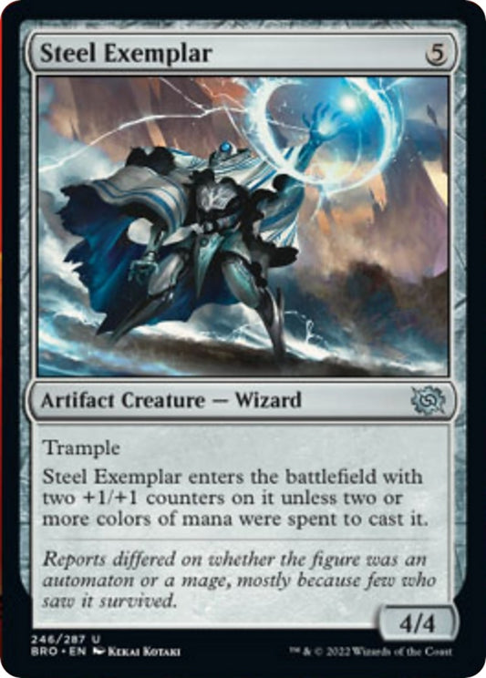 Image for Steel Exemplar (246) (The Brothers' War) - Magic: The Gathering