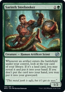 Image for Sarinth Steelseeker (189) (The Brothers' War) - Magic: The Gathering