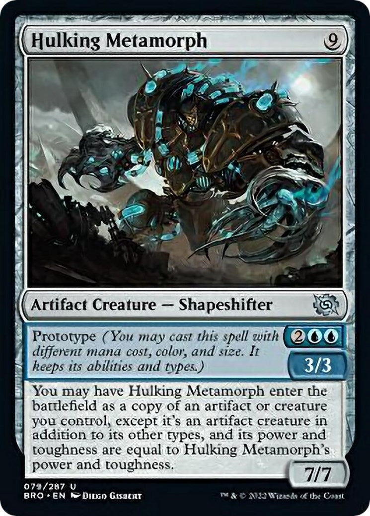 Image for Hulking Metamorph (79) (The Brothers' War) - Magic: The Gathering