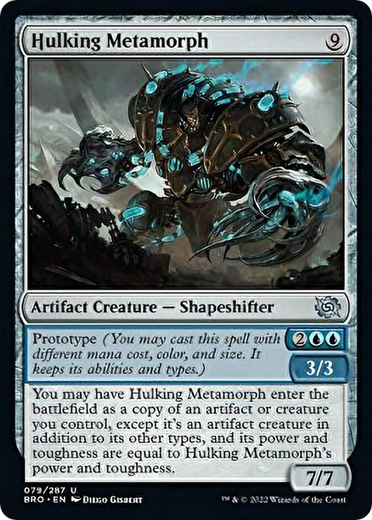 Image for Hulking Metamorph (79) (The Brothers' War) - Magic: The Gathering