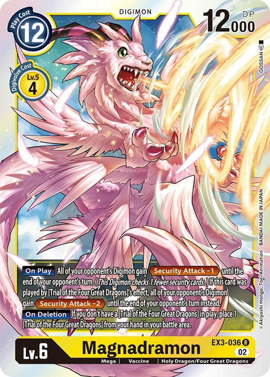 Image for Magnadramon (EX3-036 R) (Draconic Roar) - Digimon Card Game