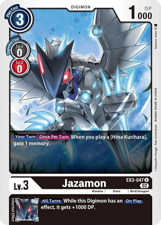 Image for Jazamon (EX3-047 U) (Draconic Roar) - Digimon Card Game