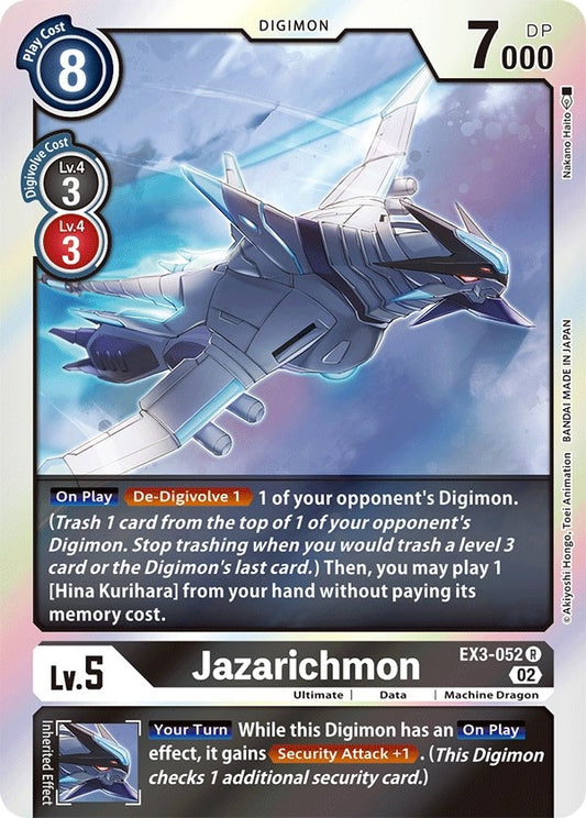Image for Jazarichmon (EX3-052 R) (Draconic Roar) - Digimon Card Game