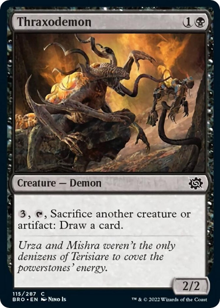 Image for Thraxodemon (115) (The Brothers' War) - Magic: The Gathering