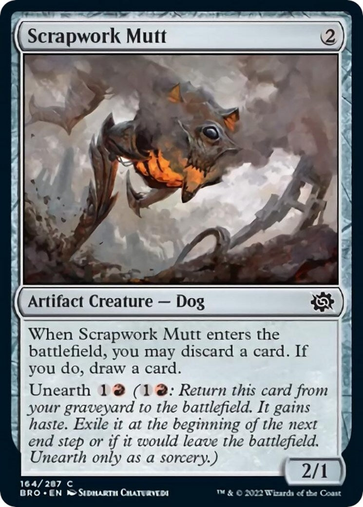 Image for Scrapwork Mutt (164) (The Brothers' War) - Magic: The Gathering