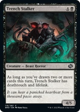 Image for Trench Stalker (116) (The Brothers' War) - Magic: The Gathering