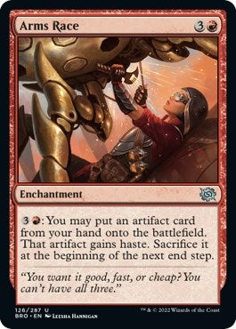 Image for Arms Race (126) (The Brothers' War) - Magic: The Gathering