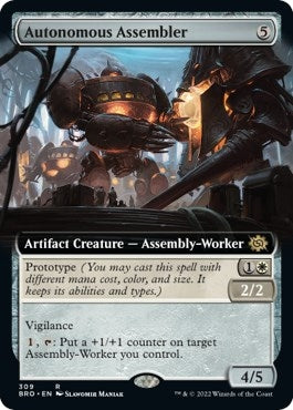 Image for Autonomous Assembler (Extended Art) (309) (The Brothers' War) - Magic: The Gathering