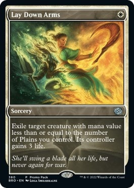 Image for Lay Down Arms (380) (Promo Pack: The Brothers' War) - Magic: The Gathering
