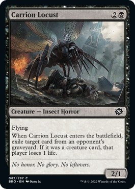 Image for Carrion Locust (87) (The Brothers' War) - Magic: The Gathering