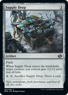 Image for Supply Drop (250) (The Brothers' War) - Magic: The Gathering