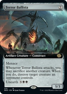 Image for Terror Ballista (Extended Art) (375) (The Brothers' War) - Magic: The Gathering
