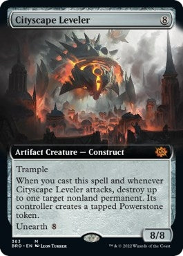 Image for Cityscape Leveler (Extended Art) (363) (The Brothers' War) - Magic: The Gathering