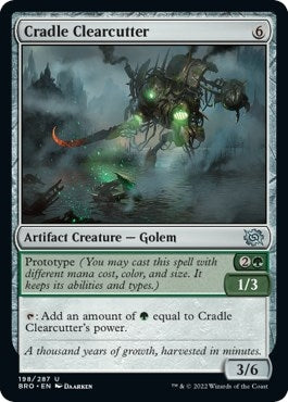 Image for Cradle Clearcutter (198) (The Brothers' War) - Magic: The Gathering