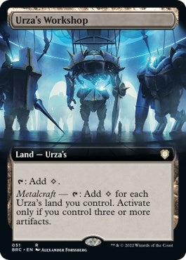 Image for Urza's Workshop (Extended Art) (51) (Commander: The Brothers' War) - Magic: The Gathering