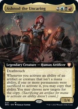 Image for Ashnod the Uncaring (Extended Art) (47) (Commander: The Brothers' War) - Magic: The Gathering