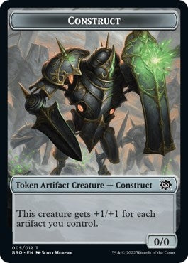 Image for Construct Token (005) (5) (The Brothers' War) - Magic: The Gathering