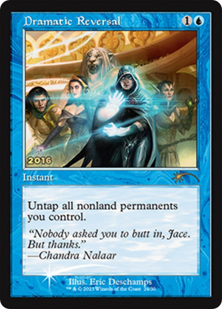 Image for Dramatic Reversal (24) (30th Anniversary Promos) - Magic: The Gathering