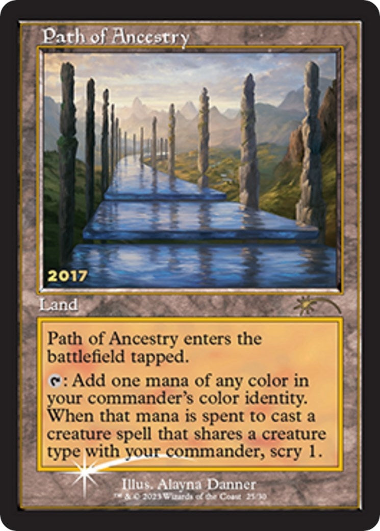 Image for Path of Ancestry (25) (30th Anniversary Promos) - Magic: The Gathering