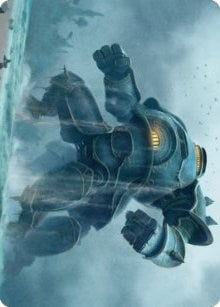 Image for Depth Charge Colossus Art Card (14) (Art Series: The Brothers' War) - Magic: The Gathering