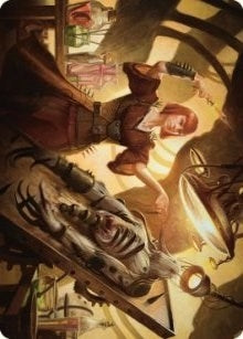 Image for Ashnod, Flesh Mechanist Art Card (15) (Art Series: The Brothers' War) - Magic: The Gathering