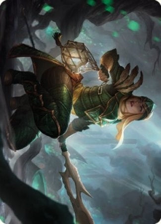 Image for Argothian Opportunist Art Card (22) (Art Series: The Brothers' War) - Magic: The Gathering