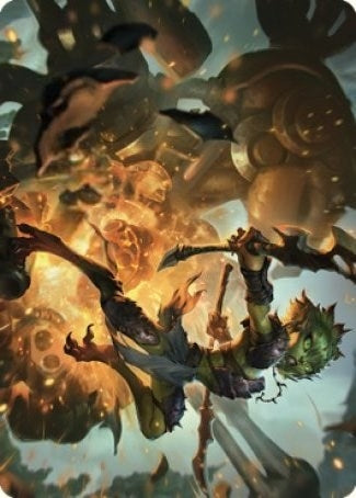 Image for Argothian Sprite Art Card (23) (Art Series: The Brothers' War) - Magic: The Gathering
