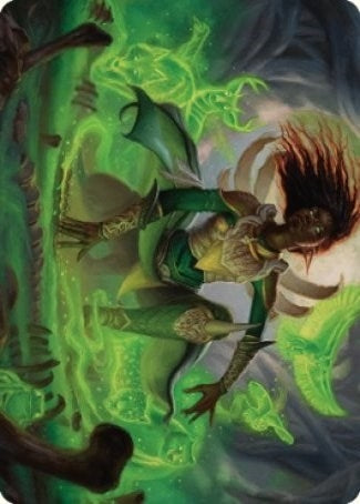 Image for Fauna Shaman Art Card (24) (Art Series: The Brothers' War) - Magic: The Gathering