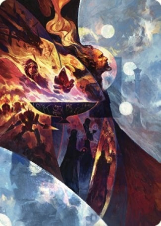 Image for Urza's Command Art Card (31) (Art Series: The Brothers' War) - Magic: The Gathering