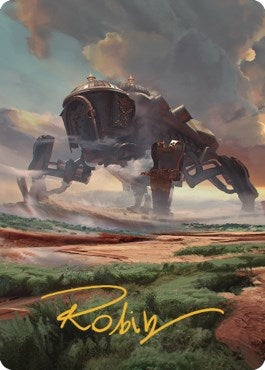Image for Plains (48) Art Card (Gold-Stamped Signature) (48) (Art Series: The Brothers' War) - Magic: The Gathering