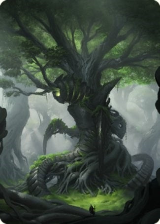 Image for Forest Art Card (53) (Art Series: The Brothers' War) - Magic: The Gathering