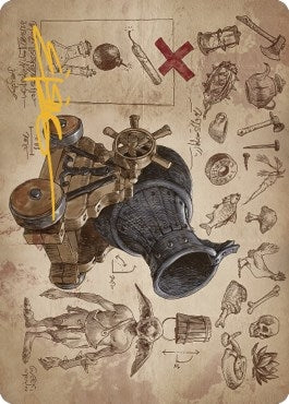 Image for Goblin Charbelcher Art Card (Gold-Stamped Signature) (60) (Art Series: The Brothers' War) - Magic: The Gathering