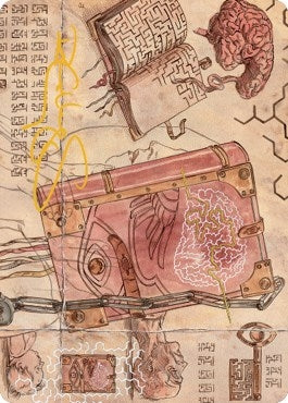 Image for Mazemind Tome Art Card (Gold-Stamped Signature) (66) (Art Series: The Brothers' War) - Magic: The Gathering