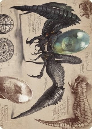 Image for Psychosis Crawler Art Card (73) (Art Series: The Brothers' War) - Magic: The Gathering