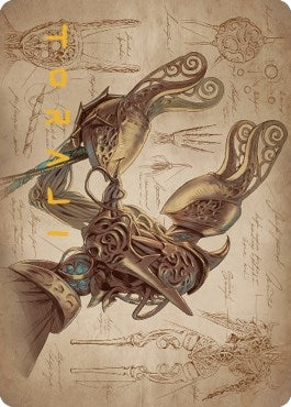 Image for Self-Assembler Art Card (Gold-Stamped Signature) (77) (Art Series: The Brothers' War) - Magic: The Gathering