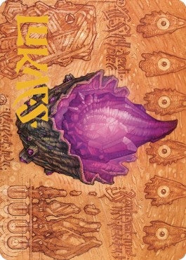 Image for Thorn of Amethyst Art Card (Gold-Stamped Signature) (80) (Art Series: The Brothers' War) - Magic: The Gathering