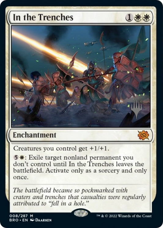 Image for In the Trenches (8) (Promo Pack: The Brothers' War) - Magic: The Gathering