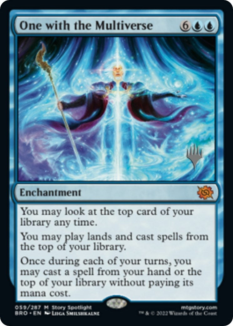 Image for One with the Multiverse (59) (Promo Pack: The Brothers' War) - Magic: The Gathering