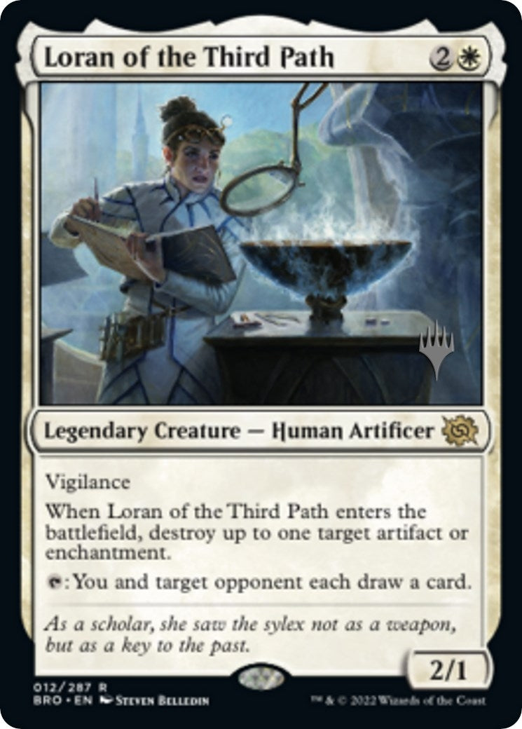 Image for Loran of the Third Path (12) (Promo Pack: The Brothers' War) - Magic: The Gathering