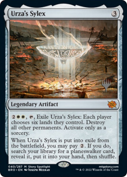 Image for Urza's Sylex (40) (Promo Pack: The Brothers' War) - Magic: The Gathering