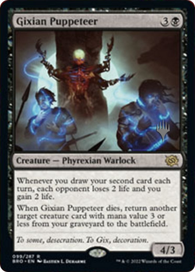 Image for Gixian Puppeteer (99) (Promo Pack: The Brothers' War) - Magic: The Gathering