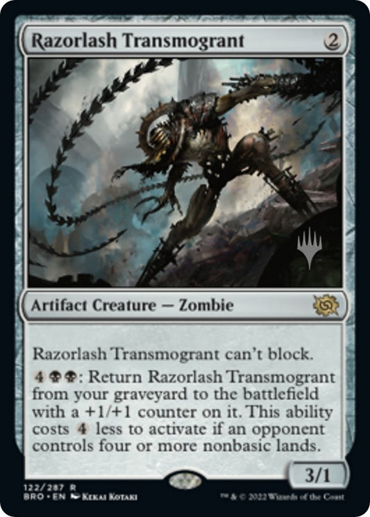 Image for Razorlash Transmogrant (122) (Promo Pack: The Brothers' War) - Magic: The Gathering
