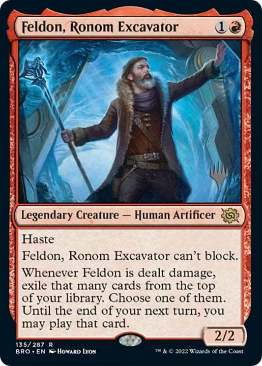 Image for Feldon, Ronom Excavator (135) (Promo Pack: The Brothers' War) - Magic: The Gathering