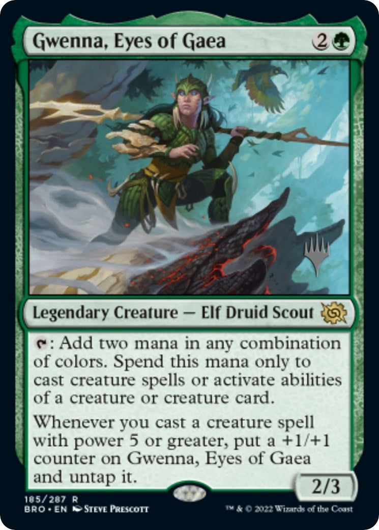 Image for Gwenna, Eyes of Gaea (185) (Promo Pack: The Brothers' War) - Magic: The Gathering