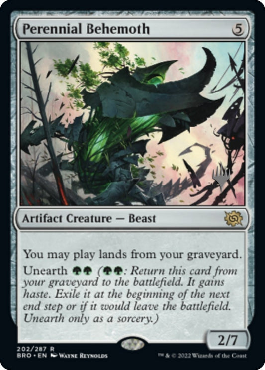 Image for Perennial Behemoth (202) (Promo Pack: The Brothers' War) - Magic: The Gathering