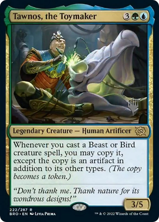 Image for Tawnos, the Toymaker (222) (Promo Pack: The Brothers' War) - Magic: The Gathering